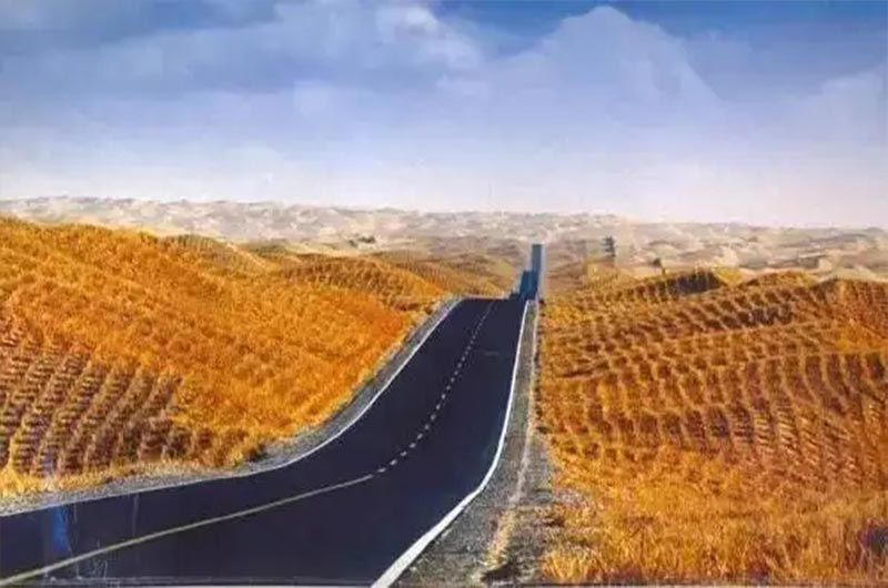 穿越“死亡之海”的新疆沙漠公路即将建成！砂石骨料功不可没