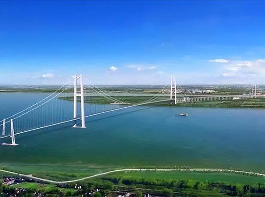 世界第一跨！中国桥梁首破2000米跨径大桥！机制砂来助力
